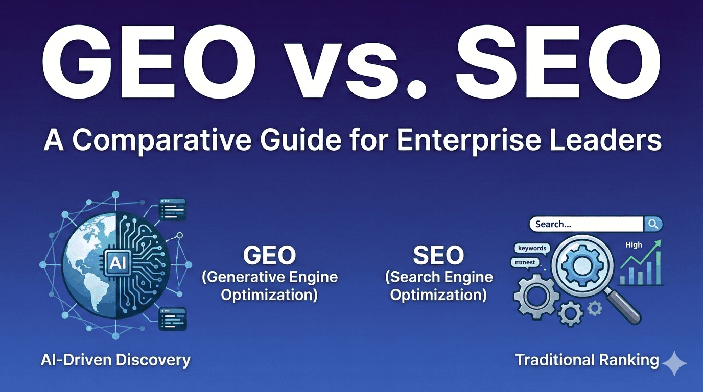 GEO vs. SEO – A Comparative Guide for Enterprise Leaders