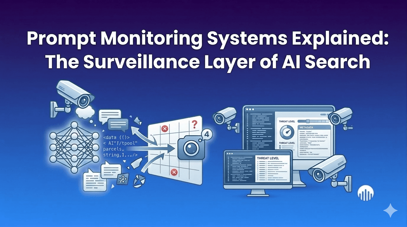 Prompt Monitoring Systems Explained: The Surveillance Layer of AI Search